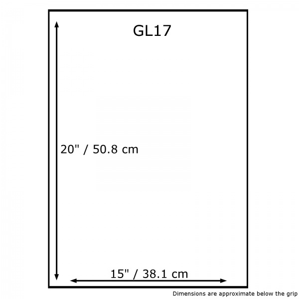 Grip Seal Bags - GL17 - 15'' x 20'' - 45 micron - Pack of 100